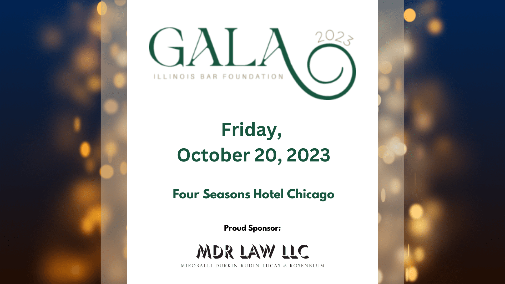 Illinois Bar Foundation Gala